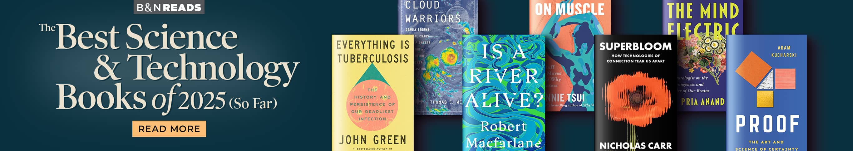 B&N Reads: The Best Science & Technology Books of 2025 (So Far) - Read More